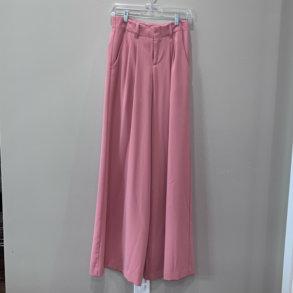 Alice and Olivia Pink Trouser